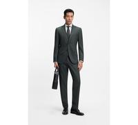 BOSS Two-piece regular-fit suit in stretch cloth - Style H-Jeckson-2Pcs-253, 50557261 Dark Green 48R