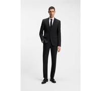 BOSS Two-piece regular-fit suit in stretch wool - Style H-Jeckson-2Pcs-224, 50552082 Black 42R