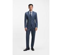 BOSS Two-piece regular-fit suit in striped virgin wool - Style H-Jeckson-2Pcs-Pk261, 50557245 Light Blue stripes 36R