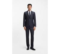 BOSS Two-piece regular-fit suit in virgin wool and silk - Style L-Jarrod-2Pcs-241, 50558486 Dark Blue 44R