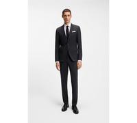 BOSS Two-piece slim-fit suit in stretch wool - Style H-Huge-2Pcs-224, 50493667 Black 38E
