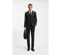 BOSS Two-piece slim-fit suit in stretch wool - Style H-Huge-2Pcs-224, 50493667 Dark Grey 44R