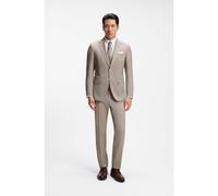 BOSS Two-piece slim-fit suit in virgin wool - Style H-Huge-2Pcs-263, 50569802 Beige 40R