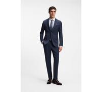 BOSS Two-piece slim-fit suit in wool and silk - Style L-Heston2PcsLP-FP263, 50566396 Blue 44R