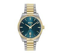 Boss Two Toned Cheswick Blue Dial Watch