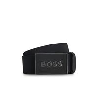 BOSS Boss_Icon-S1_Sz40 Belt, Black, Size 105 Cms, Men Black