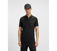BOSS Urban Tech Polo shirt short sleeve pure black - M
