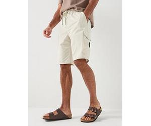 BOSS Urbanex Cargo Shorts, Light Beige, Size 48, Men Light Beige