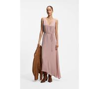 BOSS V-neck slip dress in crepe de chine - Style C_Delda, 50564698 light pink 10