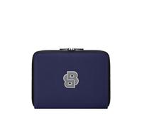 BOSS Varsity-inspired folder with oversized logo patch - Style Conference folder A5 Varsity Navy, 58837109 Blue pcs.