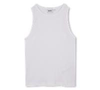 Boss - Vest Top With Metal Plate - White - Girl - 14 Years