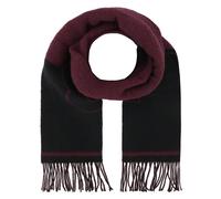 BOSS Wool-blend scarf with Double B monogram jacquard - Style Vianna_35*180, 50533865 Dark Purple pcs.