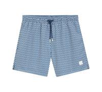 Boss Vibe Swim Shorts - Blue Jacquard - Medium