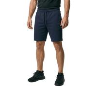 BOSS WAFFLE-STRUCTURE COTTON BLEND LIGHTWEIGHT SHORTS