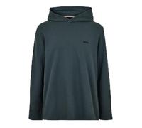 BOSS Waffle Hoody Mens Open Green 345 S