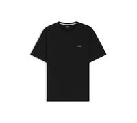 Boss Waffle 10269584 Short Sleeve Pyjama T-shirt Black XL Men
