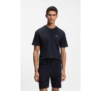 BOSS Waffle-knit pyjama top - Style Waffle T-Shirt, 50535891 Dark Blue XXL
