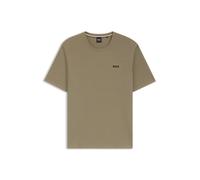 BOSS Waffle-knit pyjama top - Style Waffle T-Shirt, 50535891 Light Brown L
