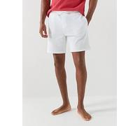 BOSS Waffle Loungewear Shorts, White, Size 2Xl, Men White
