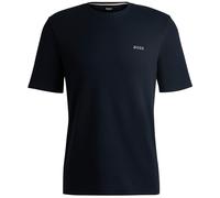 Boss Waffle 10269584 Short Sleeve Pyjama T-shirt Blue S Men