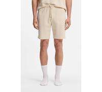 BOSS Waffle-structured pyjama shorts with embroidered logo - Style Waffle Shorts, 50575652 Natural XXL