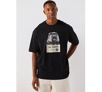 BOSS Wagon Relaxed Fit Jeep Graphic T-Shirt - Black, Black, Size 3Xl, Men Black