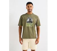 BOSS Wagon Relaxed Fit Jeep Graphic T-Shirt - Green, Green, Size Xl, Men Green