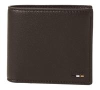 BOSS Wallet In Recycled Synthetic Material Ray 4cc Dark Brown