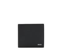 BOSS Wallet with silver-foil logo - Style Zair_4cc_Coin N., 50536710 Black pcs.