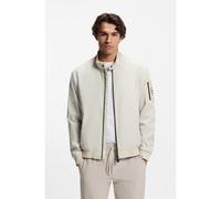 BOSS Water-repellent blouson jacket with double piping - Style OW_Join JT, 50556129 Natural XXXL