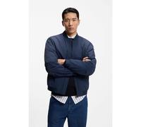 BOSS Water-repellent bomber jacket in soft-touch fabric - Style Ovarsi, 50555846 Dark Blue 36R