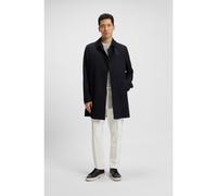 BOSS Water-repellent coat in virgin wool - Style L-Jace-LP-253, 50545380 Dark Blue 44R