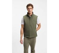 BOSS Water-repellent gilet in stretch fabric with logo detail - Style OW_Lite-X Vest, 50551055 Olive XXXL