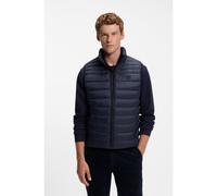 BOSS Water-repellent gilet with logo patch - Style Odeno2, 50549243 Dark Blue 34R