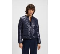 BOSS Water-repellent jacket with chevron quilting - Style C_Palatti, 50542364 Dark Blue 8