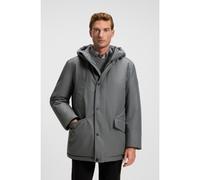 BOSS Water-repellent jacket with contrasting trims - Style Osiass1, 50547078 Grey 46R