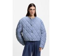 BOSS Water-repellent jacket with diamond quilting - Style C_Paressa, 50553785 Light Blue 6