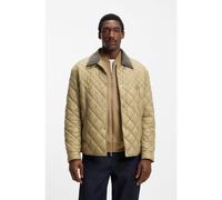 BOSS Water-repellent jacket with mixed quilting - Style C-Cosmix, 50558841 Beige 38R