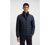 BOSS Water-repellent jacket with mixed quilting - Style Oden2, 50549252 Dark Blue 36R