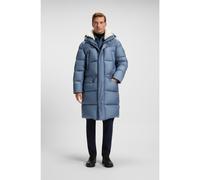 BOSS Water-repellent long parka jacket - Style Omont, 50543617 Light Blue 40R