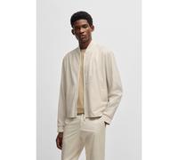 BOSS Water-repellent packable jacket with two-way zip - Style P-Hanry-BMB-WGPK252F, 50546661 White 42R