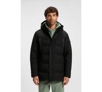 BOSS Water-repellent parka jacket with down filling - Style OW_Block-X Parka, 50547262 Black XXL