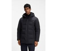 BOSS Water-repellent parka jacket with down filling - Style OW_Block-X Parka, 50547262 Dark Blue XL