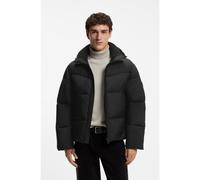 BOSS Mens Oversized Fit Obore Puffer Jacket - Colour: 001 Black - Size: XL