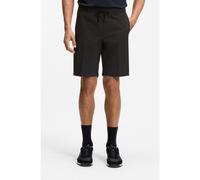 BOSS Water-repellent regular-fit shorts in quick-dry twill - Style SH_Flex TCL, 50558953 Black 28R