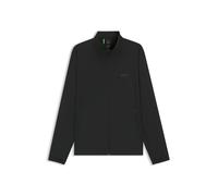 BOSS Water-repellent Zip-up Jacket with Four-way Stretch - Black