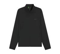 BOSS Water-repellent Zip-up Jacket with Four-way Stretch (Black, L)