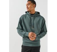 BOSS Wesmallhood Regular Fit Centre Logo Overhead Hoodie, Green, Size 2Xl, Men Green