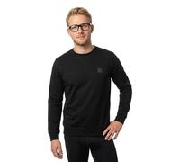 Boss Orange Westart Mens Crew Neck Sweatshirt With Logo Patch NOS - Black Cotton - Size 3XL