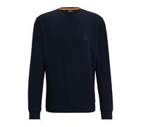 Boss Orange Westart Mens Crew Neck Sweatshirt With Logo Patch NOS - Dark Blue Cotton - Size Large